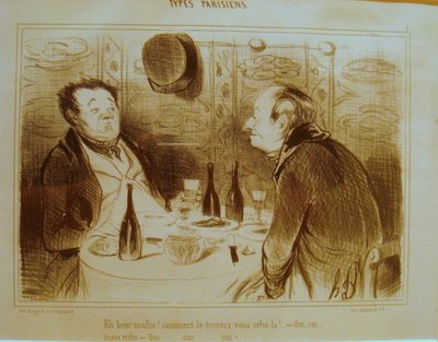 Parisian Types by Honoré Daumier